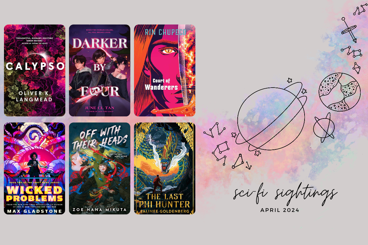New Science Fiction & Fantasy Books Releasing in April '24